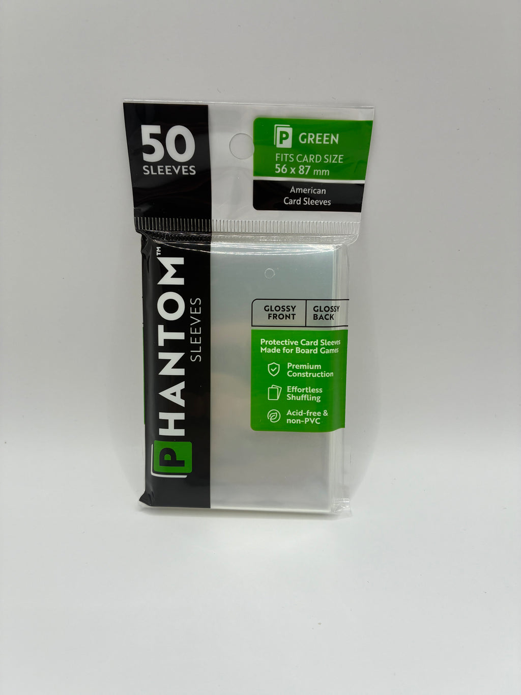 Protèges cartes  Phantom Sleeves (3 variantes) - American (50 sleeves)