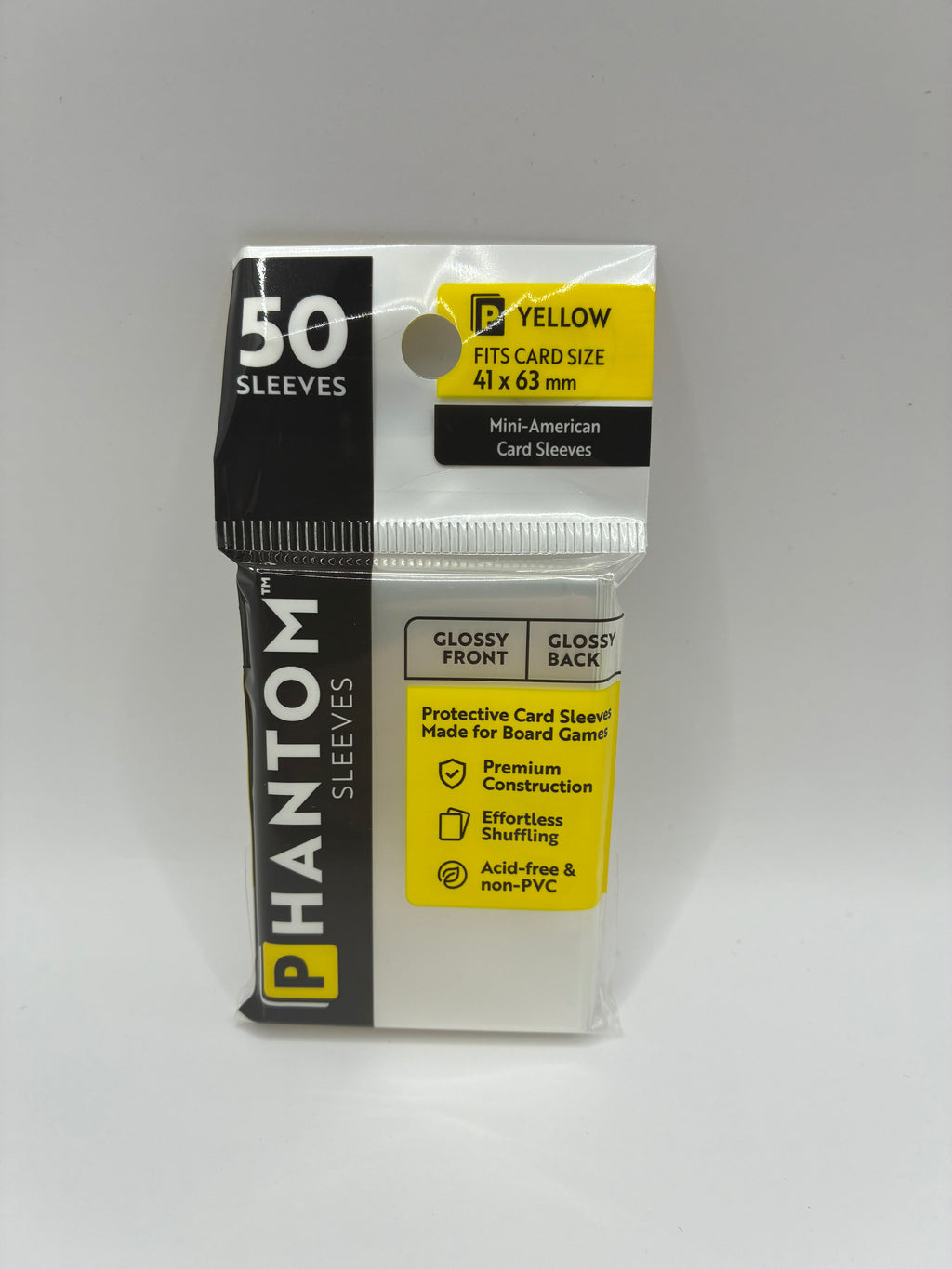 Protèges cartes  Phantom Sleeves (3 variantes)  - Mini-american (50 sleeves)