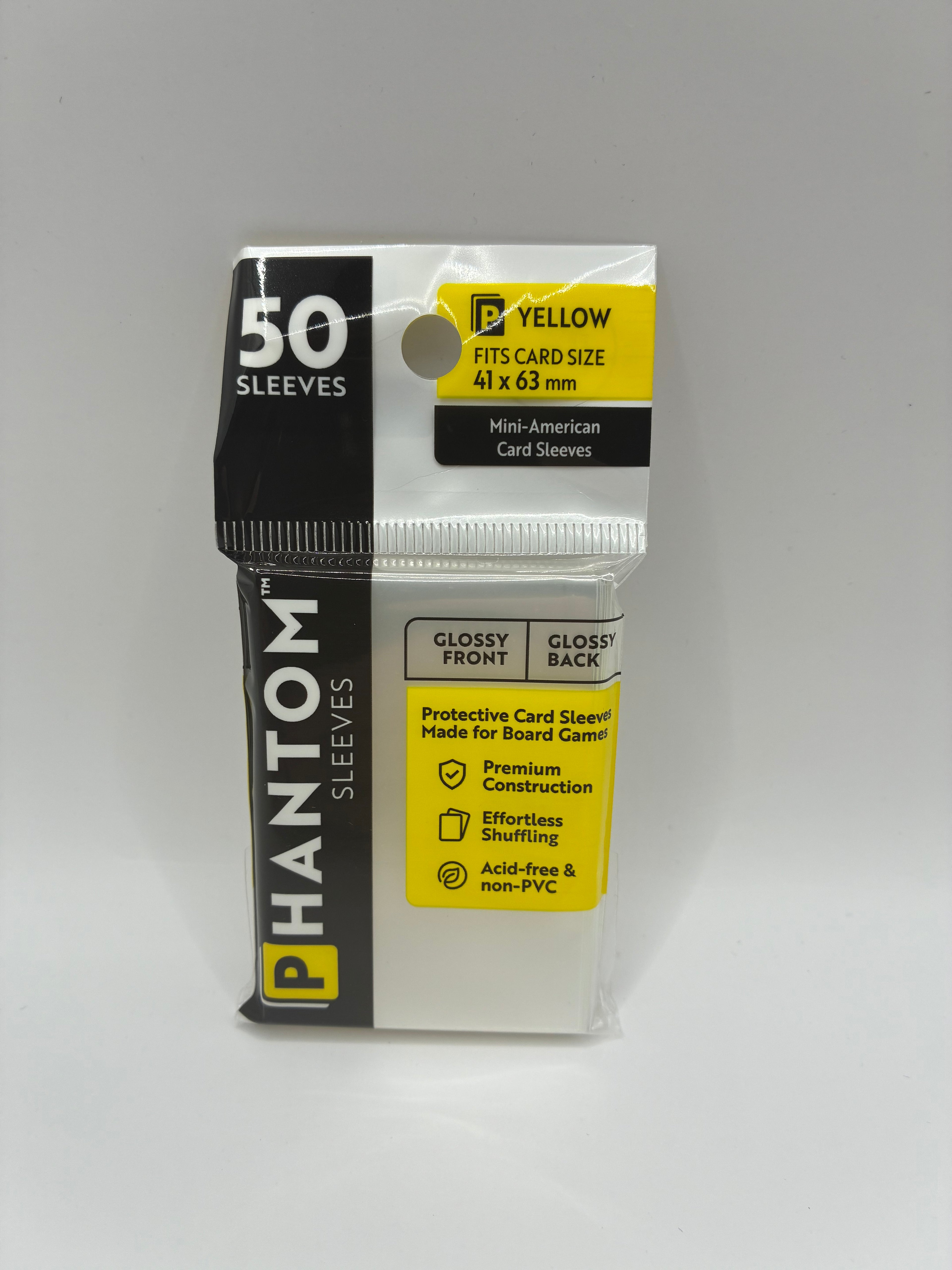 Protèges cartes  Phantom Sleeves (3 variantes)  - Mini-american (50 sleeves)