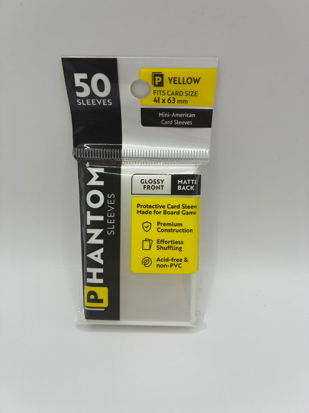 Protèges cartes  Phantom Sleeves (3 variantes)  - Mini-american (50 sleeves)