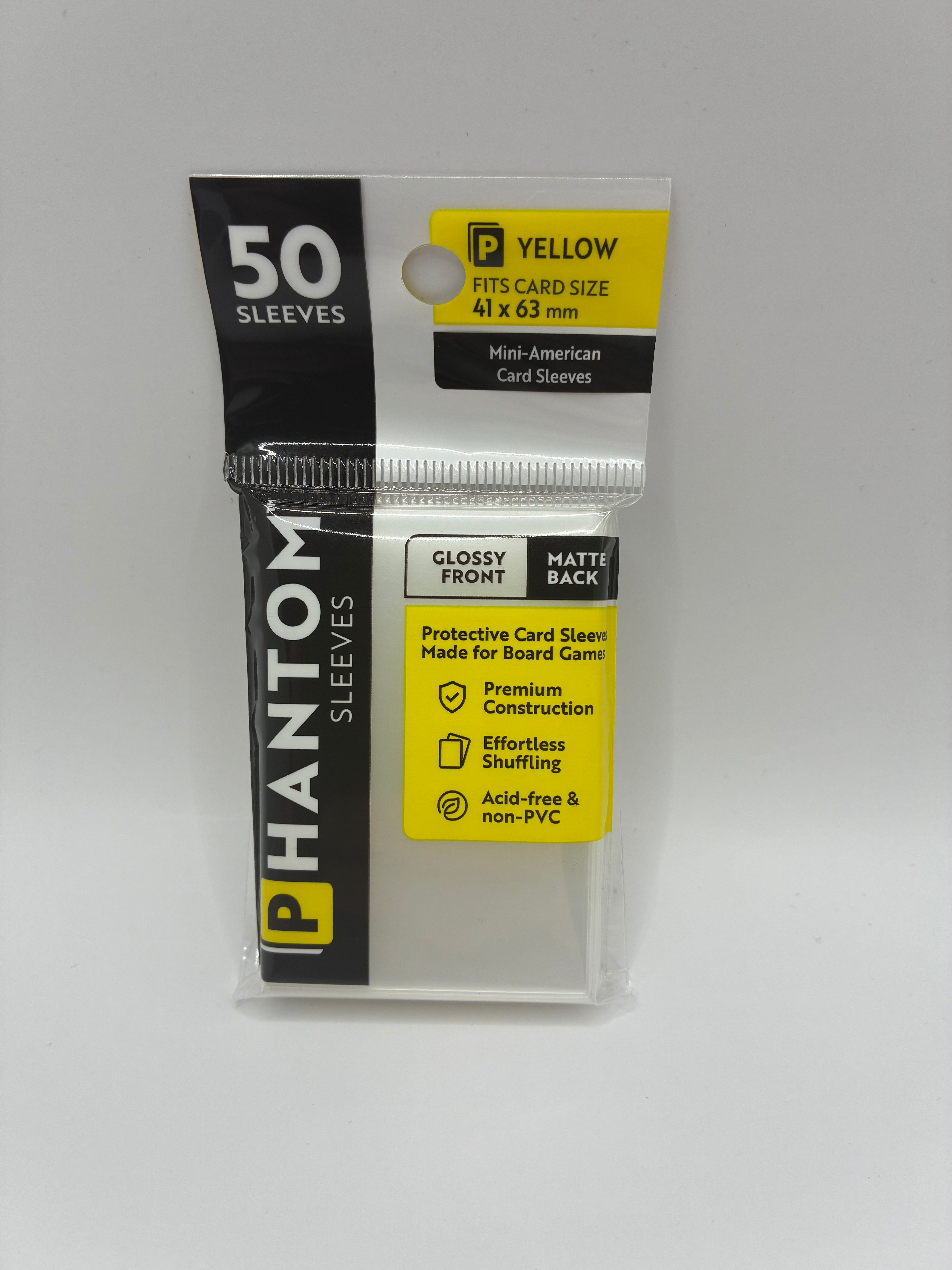 Protèges cartes  Phantom Sleeves (3 variantes)  - Mini-american (50 sleeves)