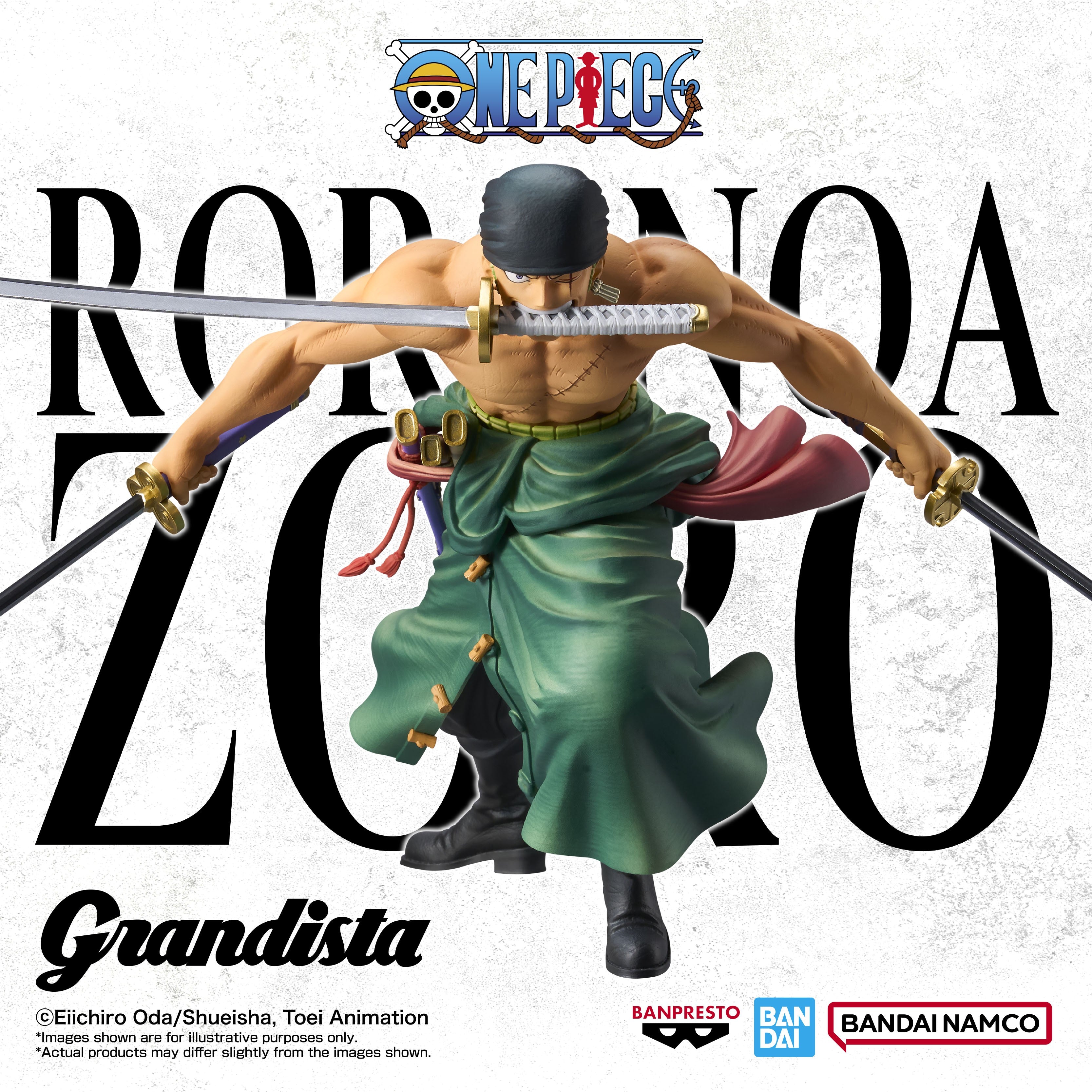 One Piece - Roronoa Zoro - Figurine Grandista Spécial Edition