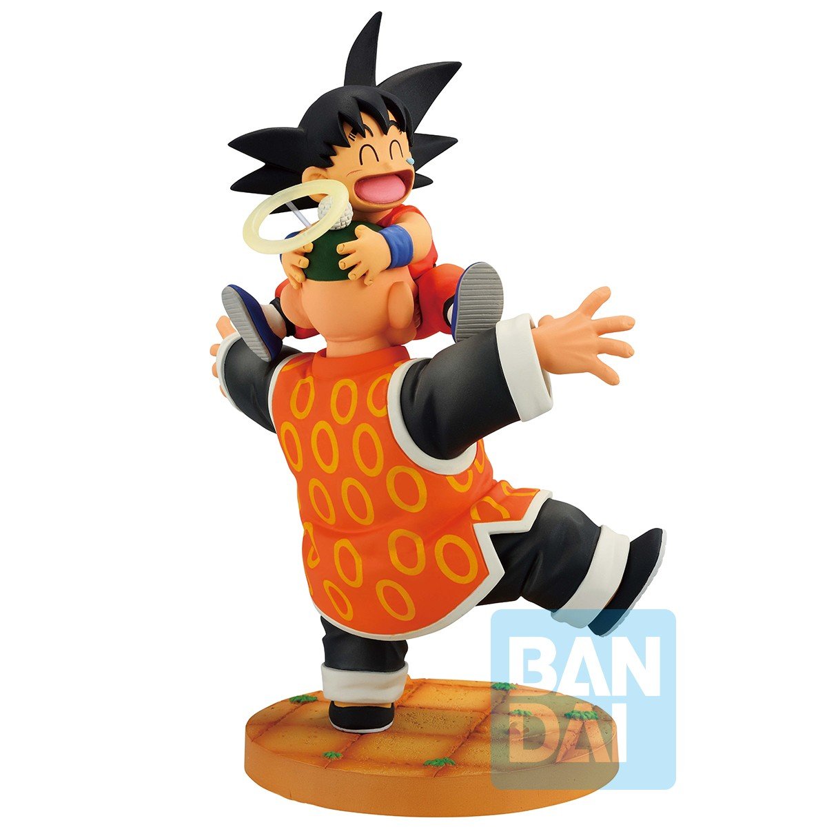 Dragon Ball - Son Goku & Grand - Père Gohan - Ichinansho Dragon History II - Figurine Bandai - Akikori