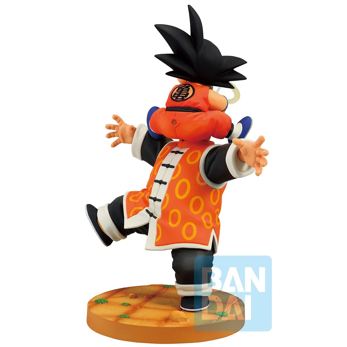 Dragon Ball - Son Goku & Grand - Père Gohan - Ichinansho Dragon History II - Figurine Bandai - Akikori