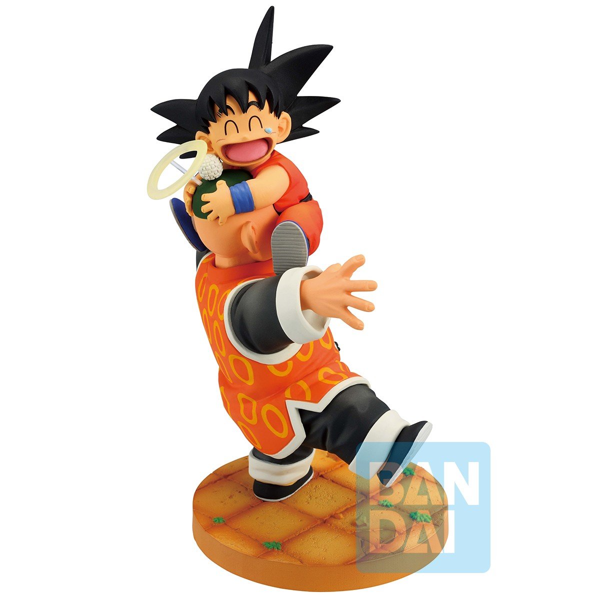 Dragon Ball - Son Goku & Grand - Père Gohan - Ichinansho Dragon History II - Figurine Bandai - Akikori