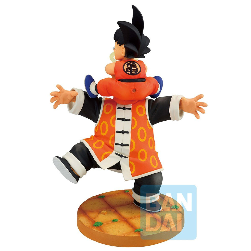 Dragon Ball - Son Goku & Grand - Père Gohan - Ichinansho Dragon History II - Figurine Bandai - Akikori