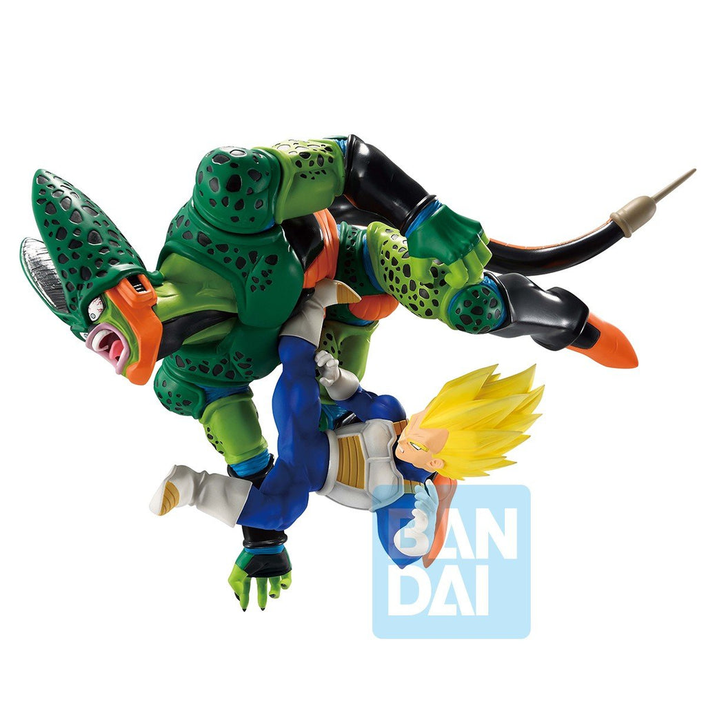 Dragon Ball Z - Vegeta vs Cell - Ichibansho Dragon History II - Figurine Bandai - Akikori