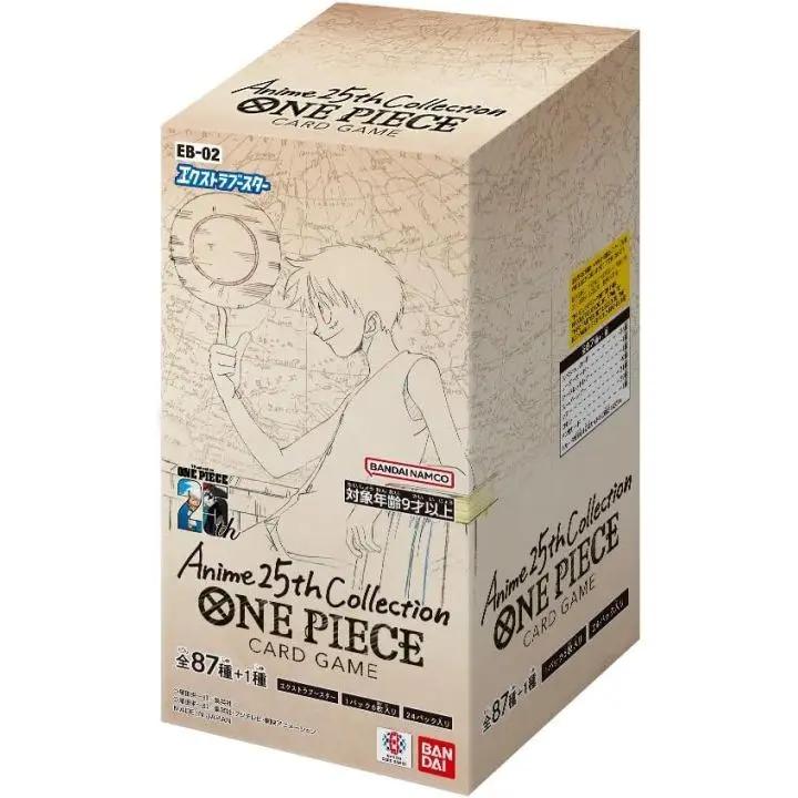 One Piece TCG – Display Japonais – Anime 25th Collection (EB - 02) – 24 Boosters - Akikori