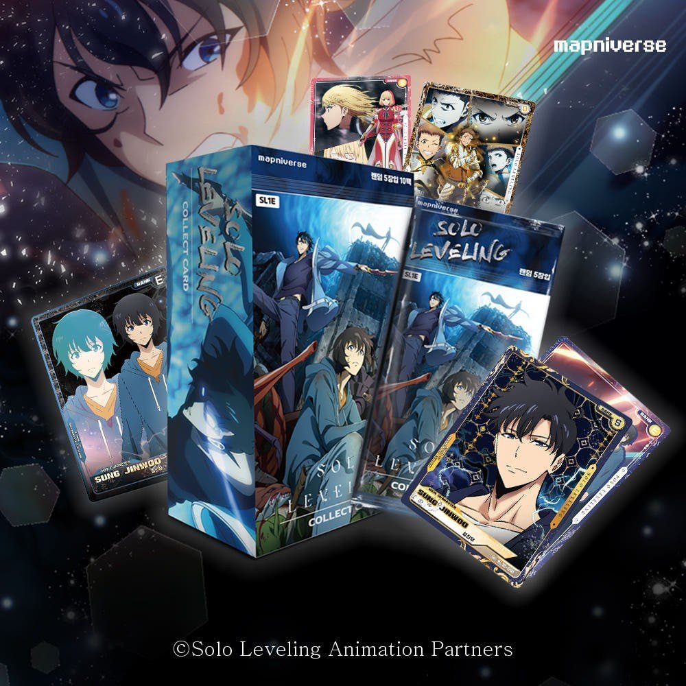 Solo Leveling - Display Mapniverse card Tier 1 Wave 1 - 10 boosters - Akikori